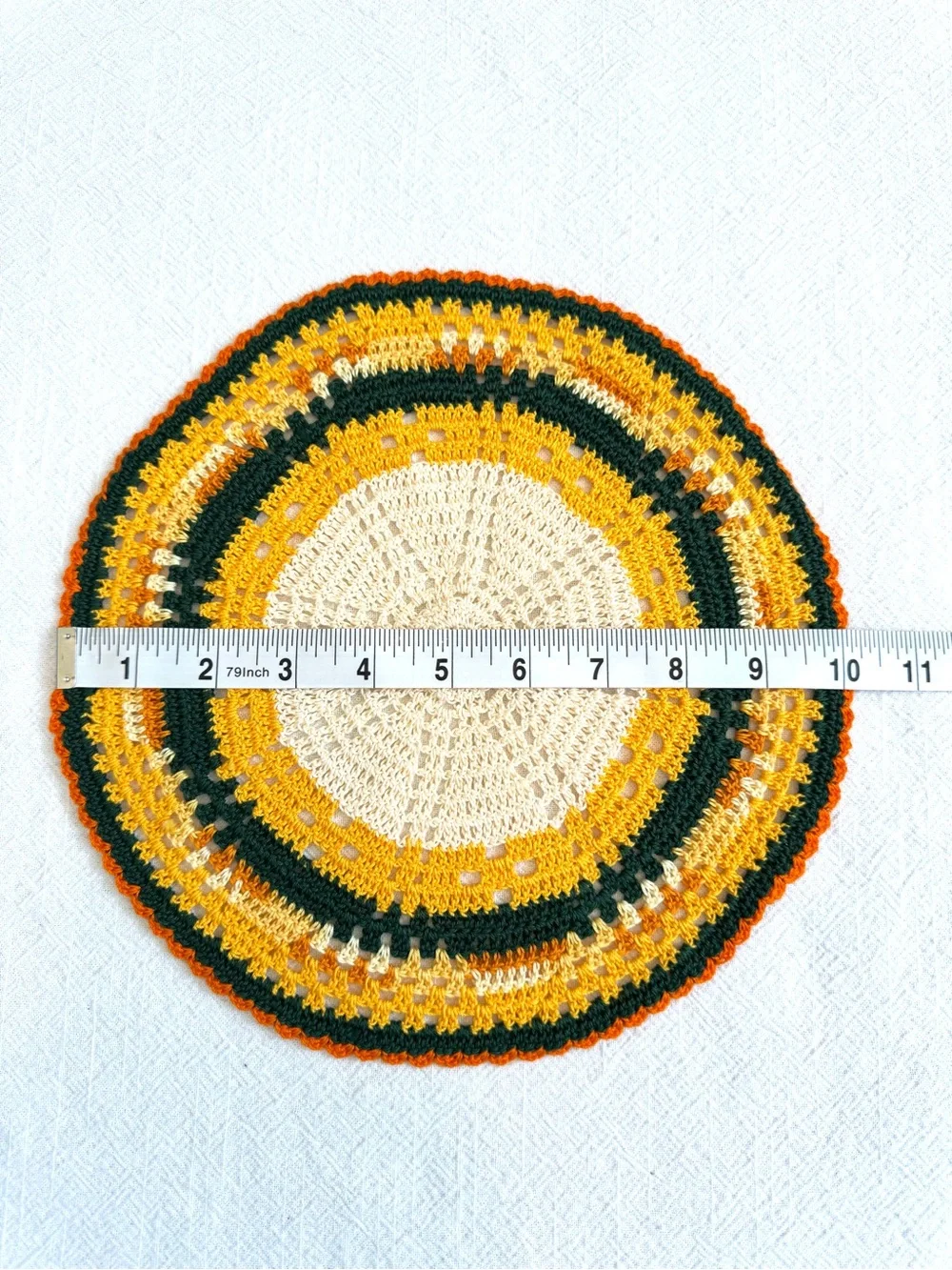 Two Handmade Crocheted Potholders.